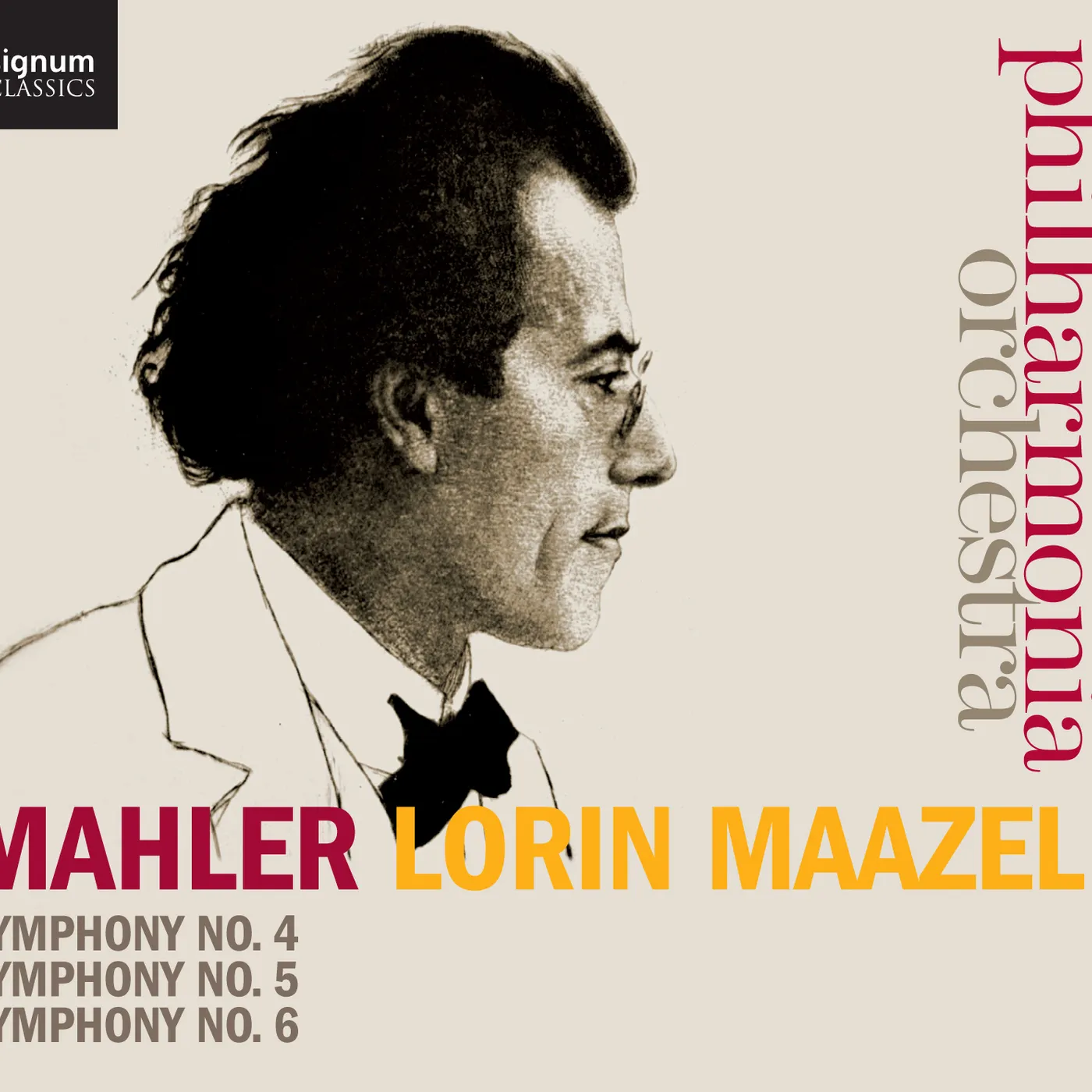 Gustav Mahler SYMS 4-6 CD
