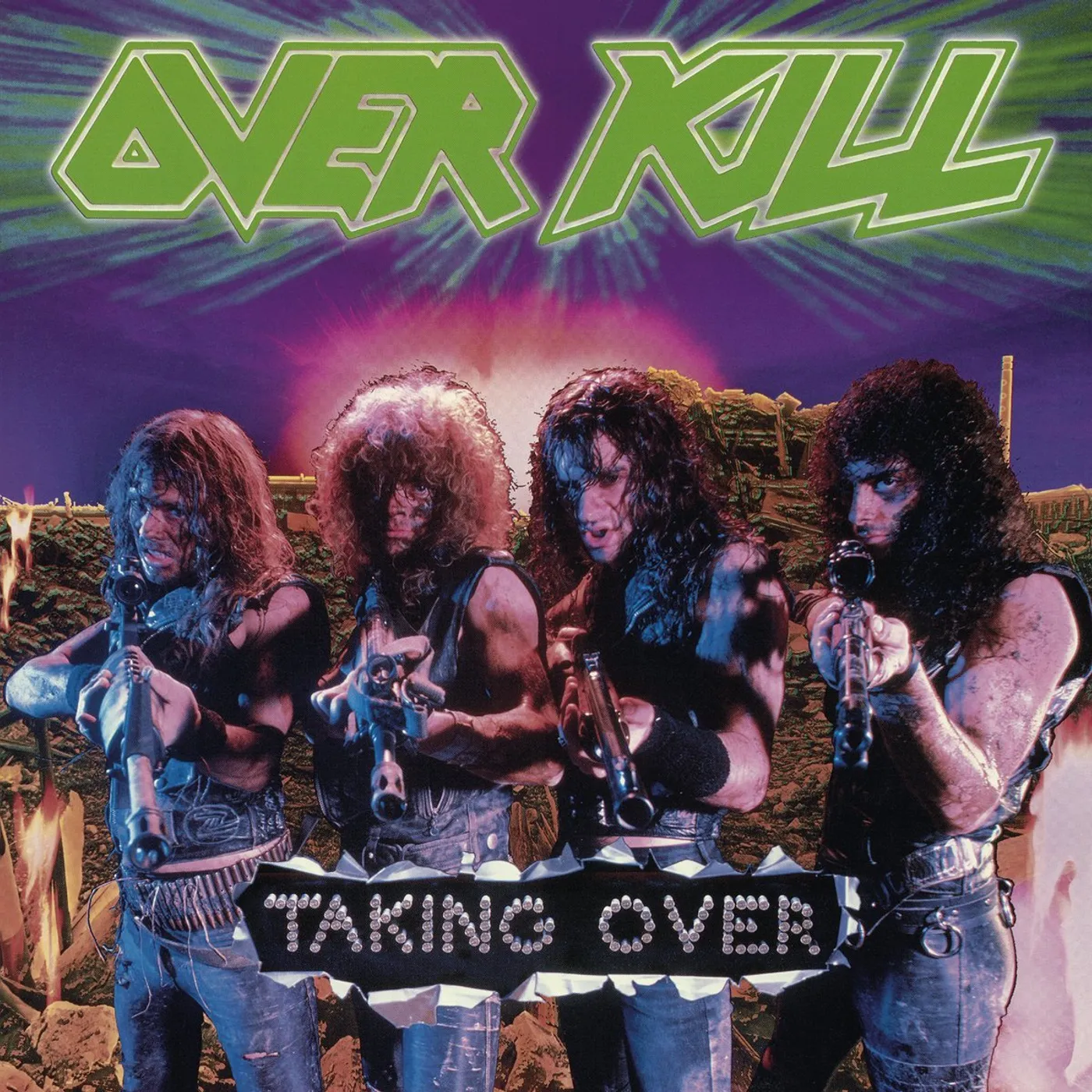Overkill Taking Over Vinyl Record