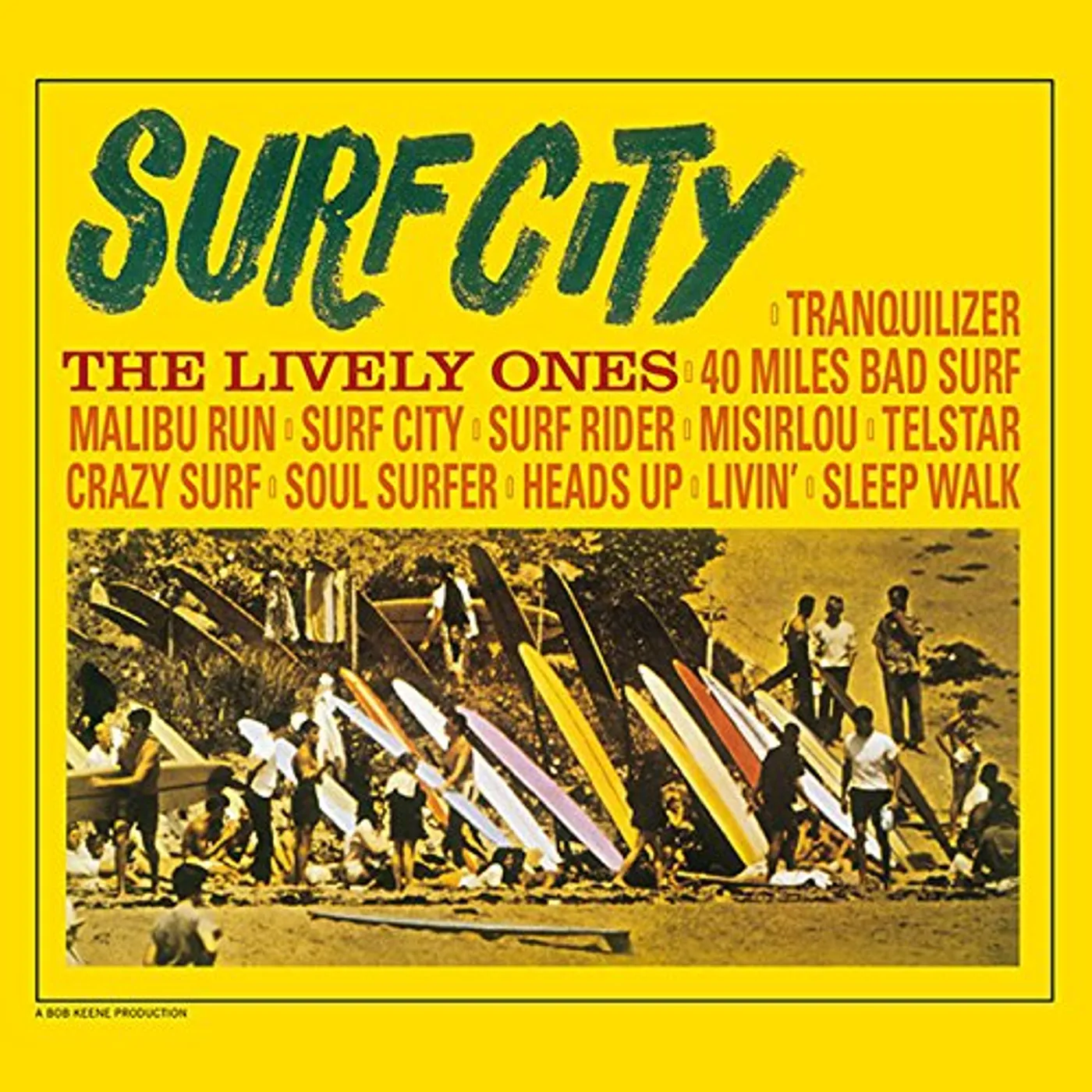 The Lively Ones SURF CITY (Vinyl)
