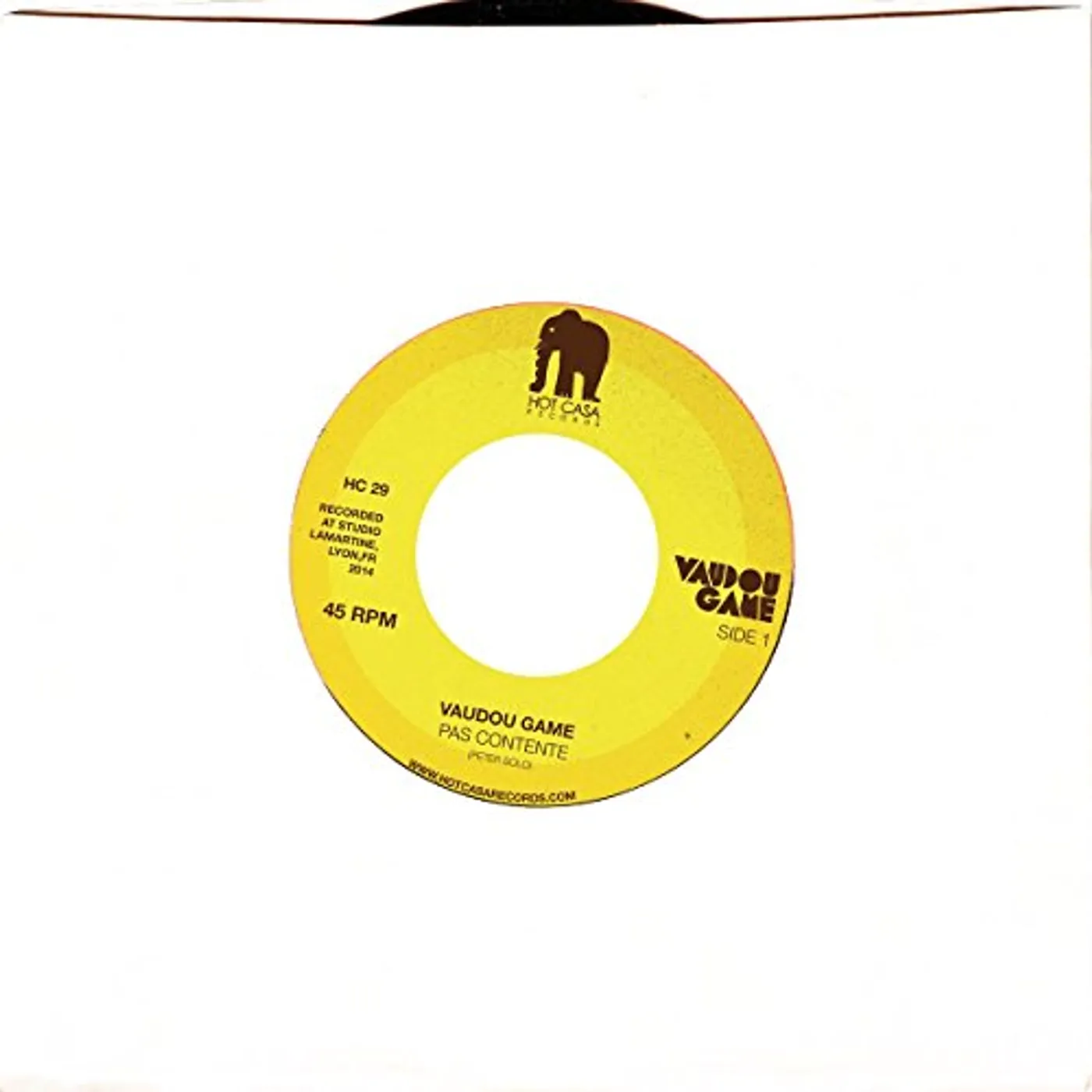 Vaudou Game PAS CONTENTE / LAZY TRAIN Vinyl Record