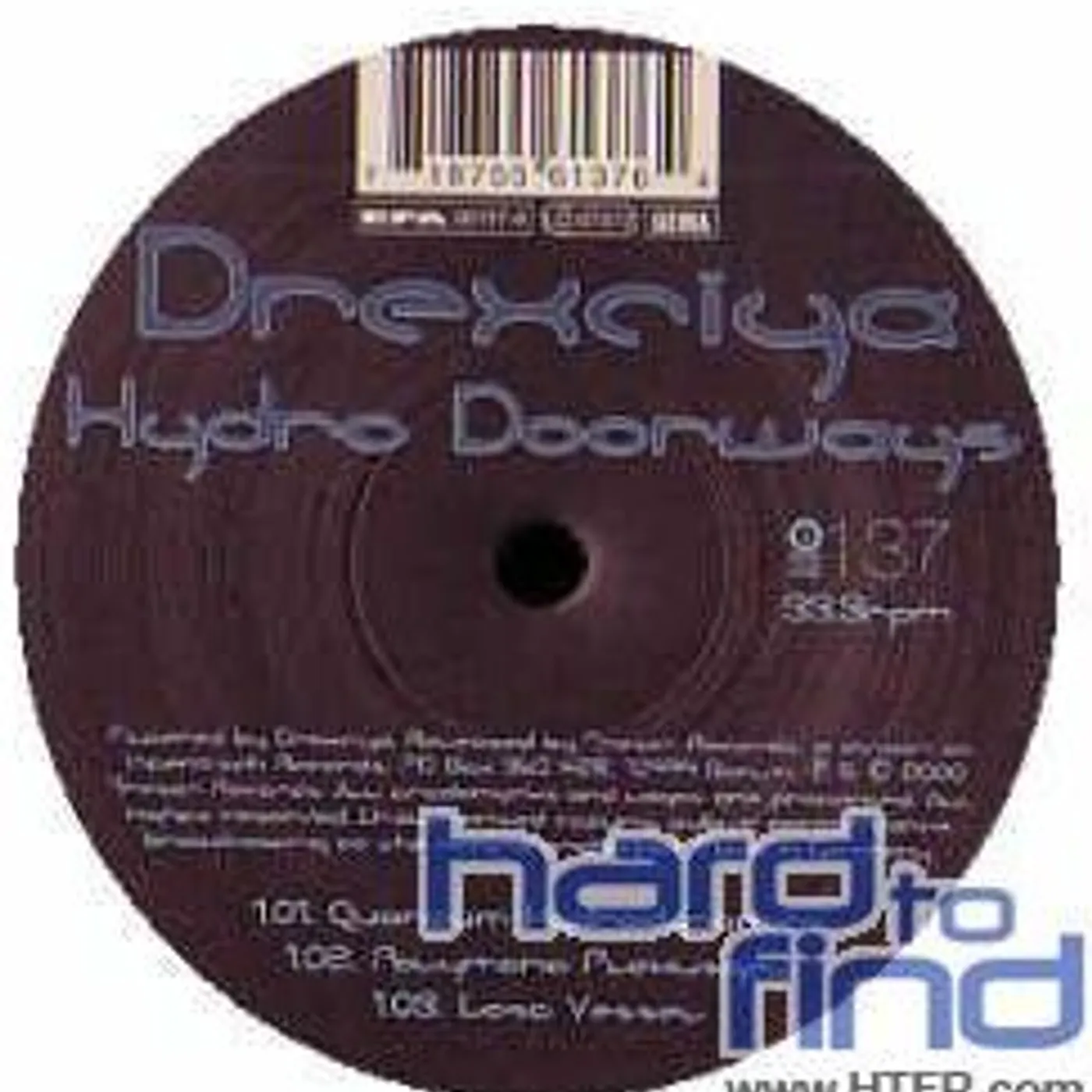 Drexciya Hydro Doorways Vinyl Record