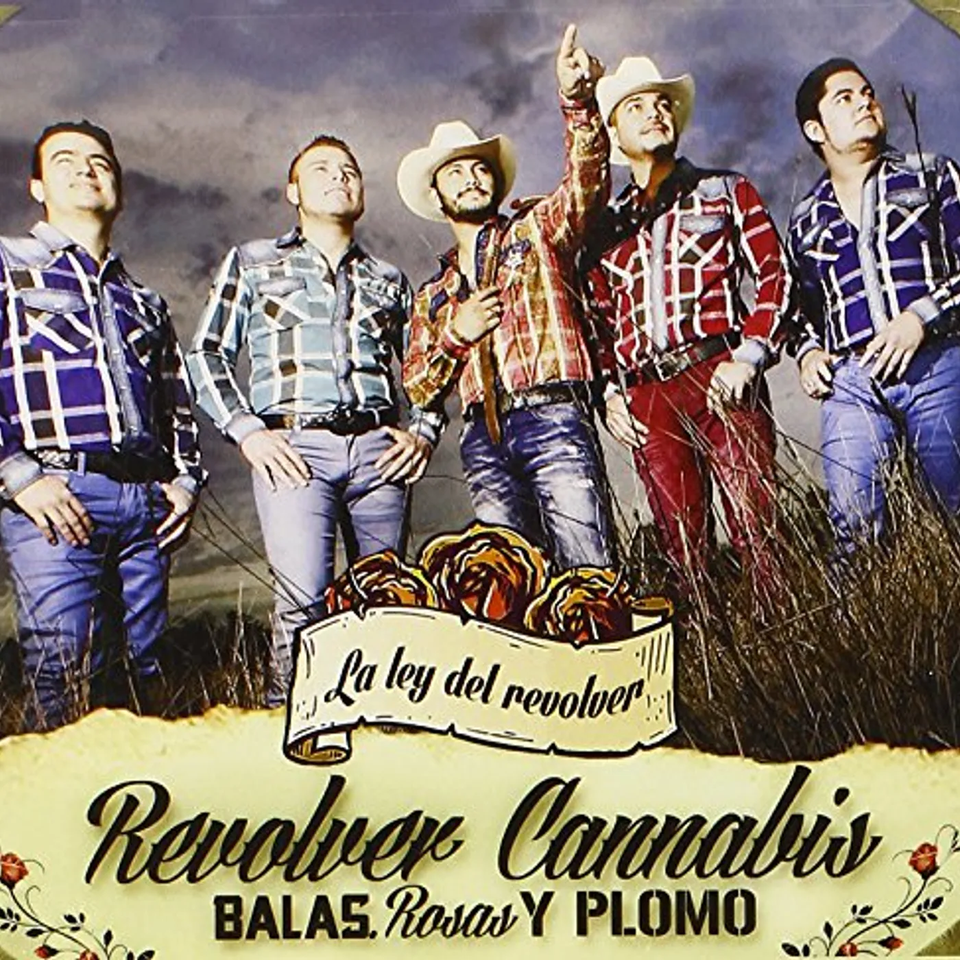 Revolver Cannabis BALAS ROSAS Y PLOMO CD