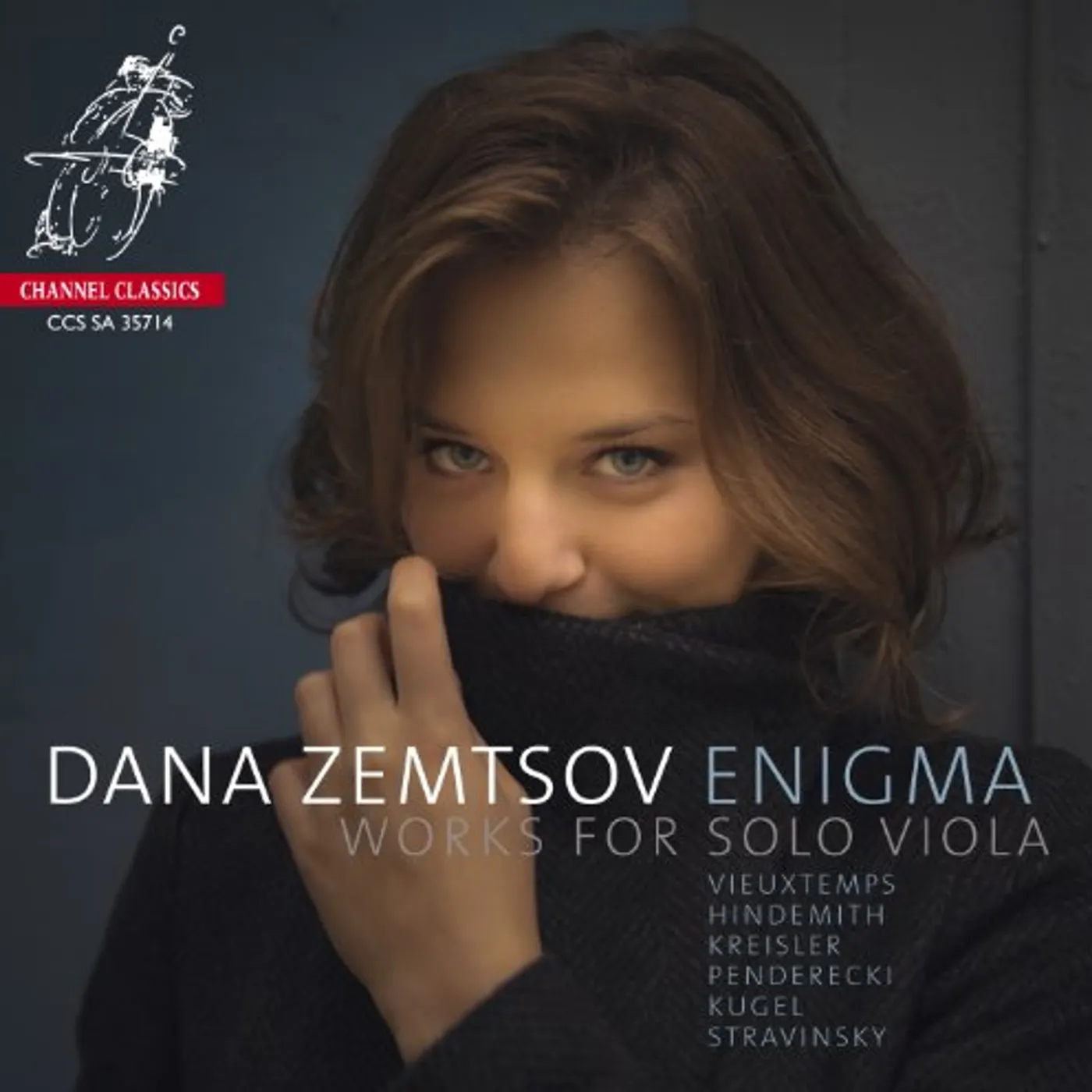 Dana Zemtsov ENIGMA-WORKS FOR SOLO VIOLA Super Audio CD