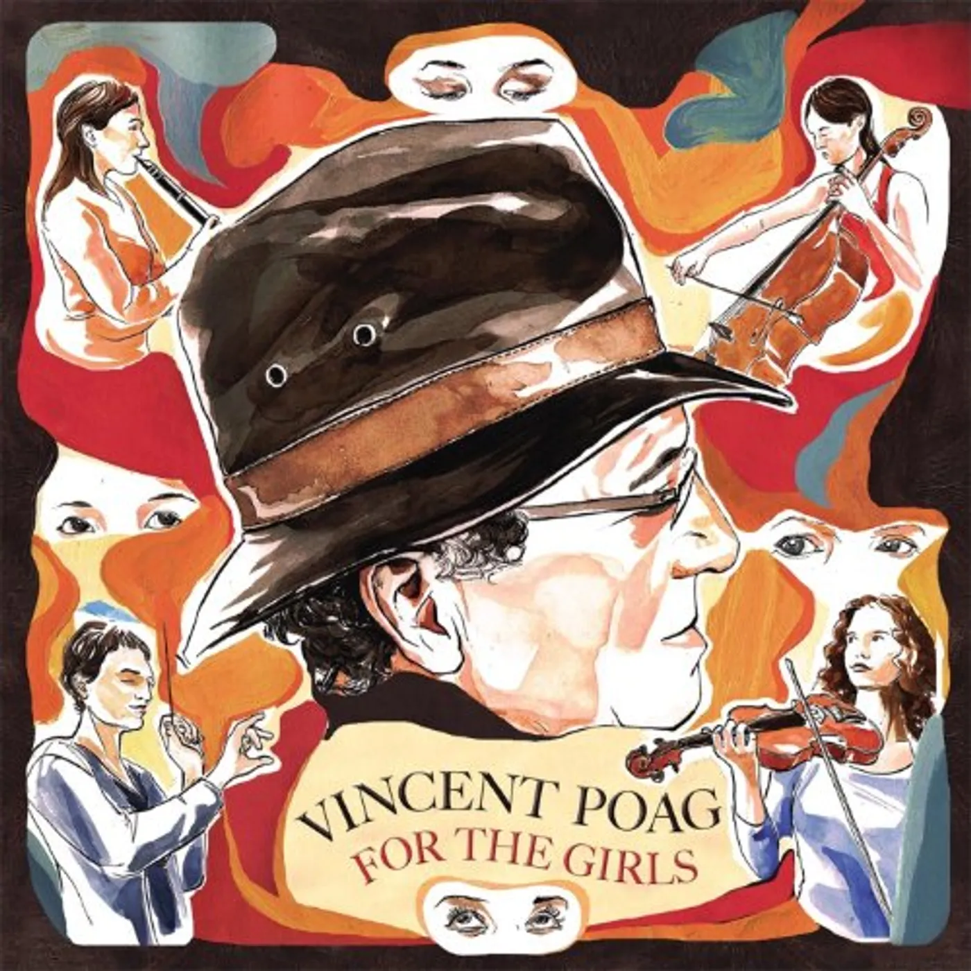 Vincent Poag FOR THE GIRLS CD