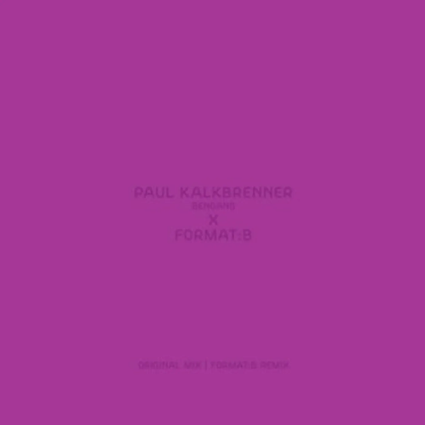 Paul Kalkbrenner Bengang (Format:B Remix) Vinyl Record