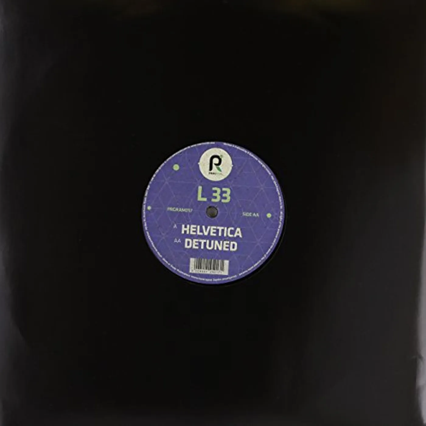 L 33 HELVETICA/DETUNED Vinyl Record