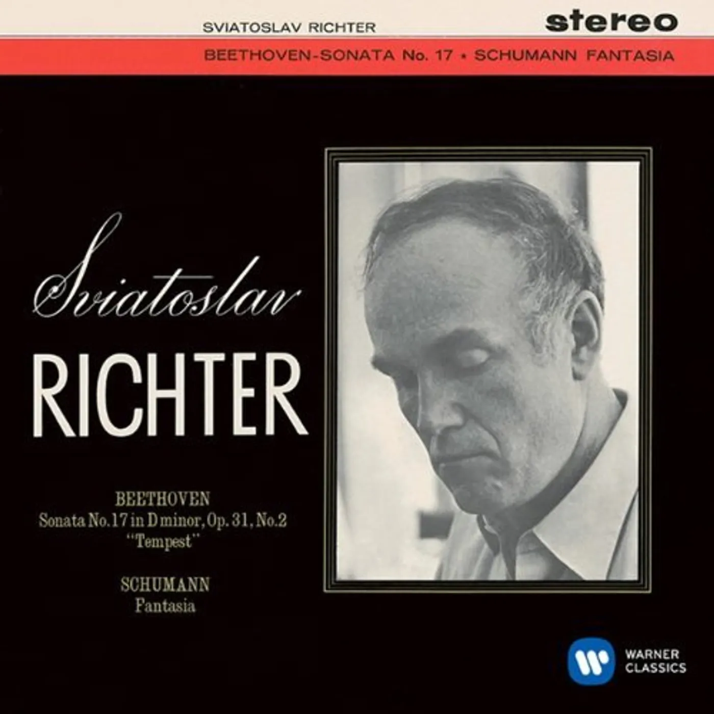 Sviatoslav Richter BEETHOVEN: PIANO SONATA NO.17 'TEMPE CD