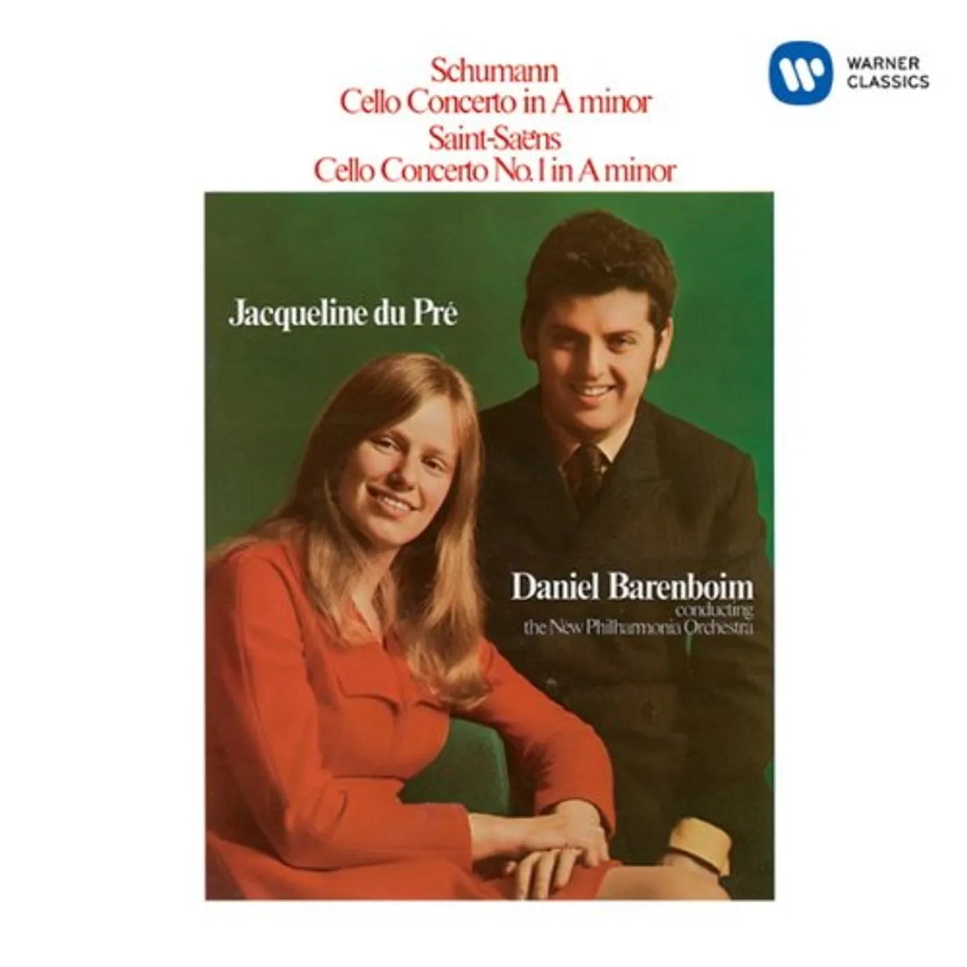 Jacqueline du Pré SCHUMANN & SAINT-SEANS:CELLO COS CD
