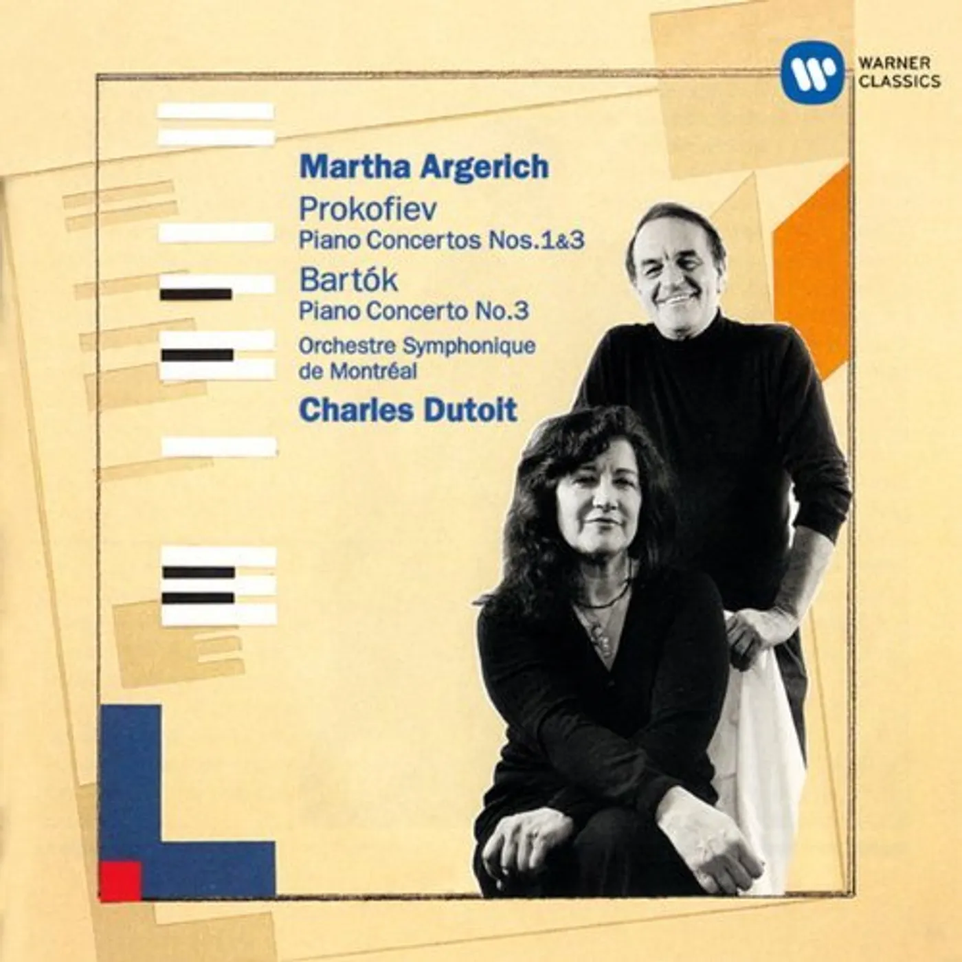 Martha Argerich PROKOFIEV & BARTOK: PIANO CONCERTOS CD