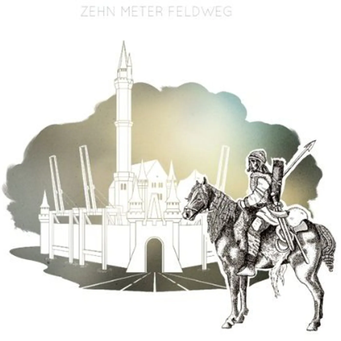 Zehn Meter Feldweg DAS WEISSE SCHLOSS Vinyl Record