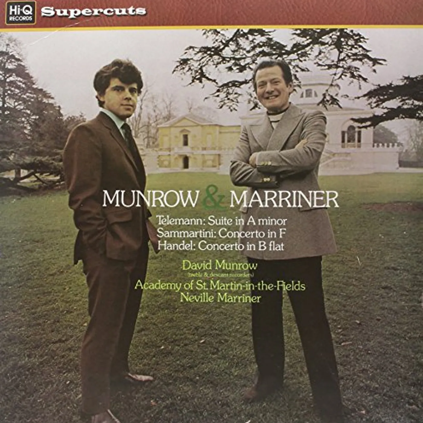 David Munrow MUNROW & MARRINER Vinyl Record
