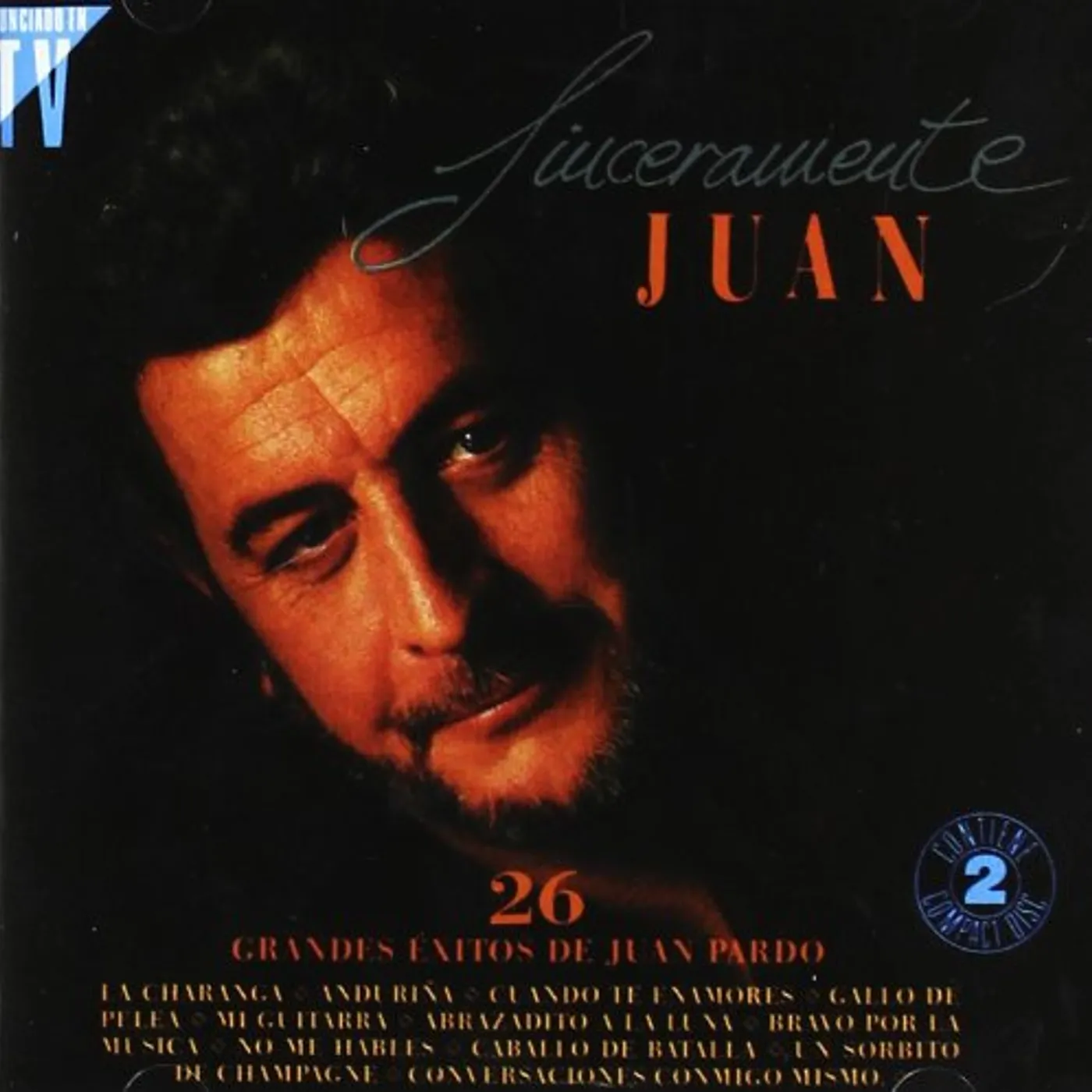 Juan Pardo SINCERAMENTE JUAN CD