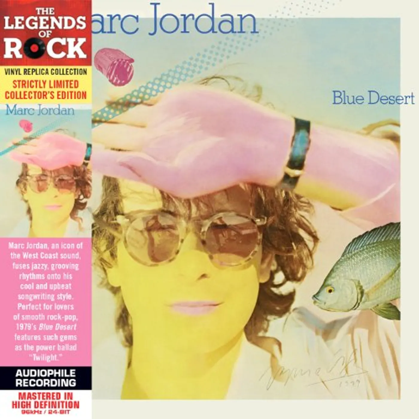 Marc Jordan BLUE DESERT CD