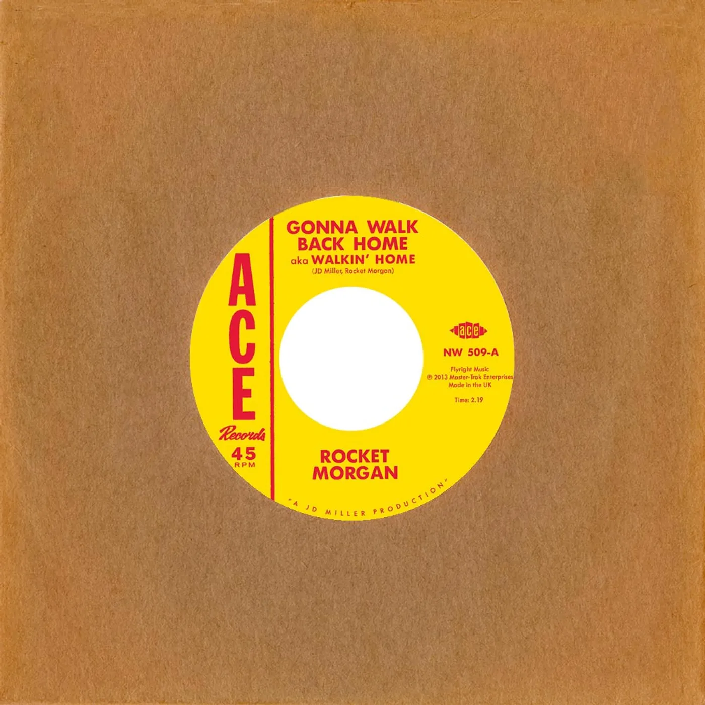 Rocket Morgan GONNA WALK BACK HOME Vinyl Record