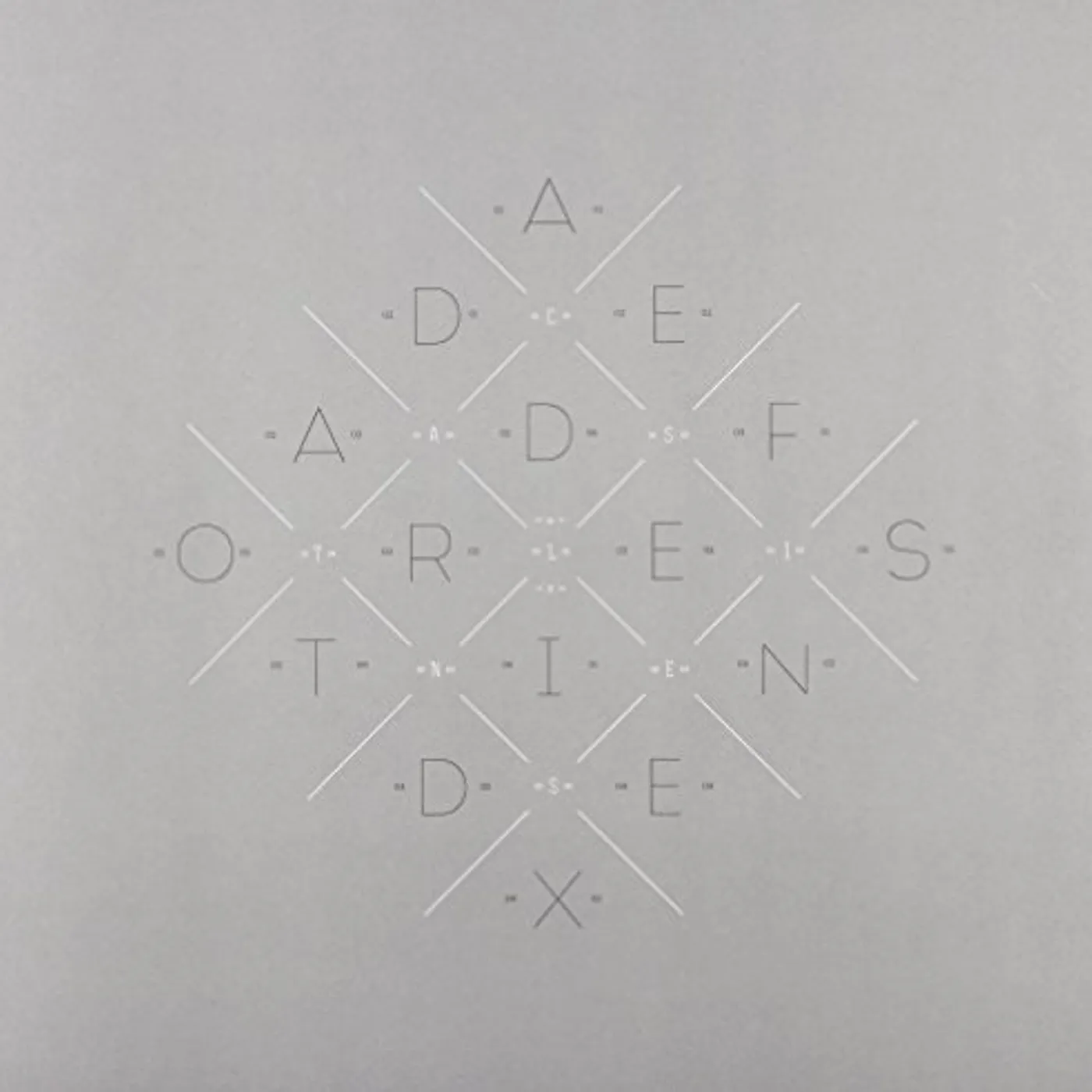 A Dead Forest Index CAST OF LINES Vinyl Record - UK Release