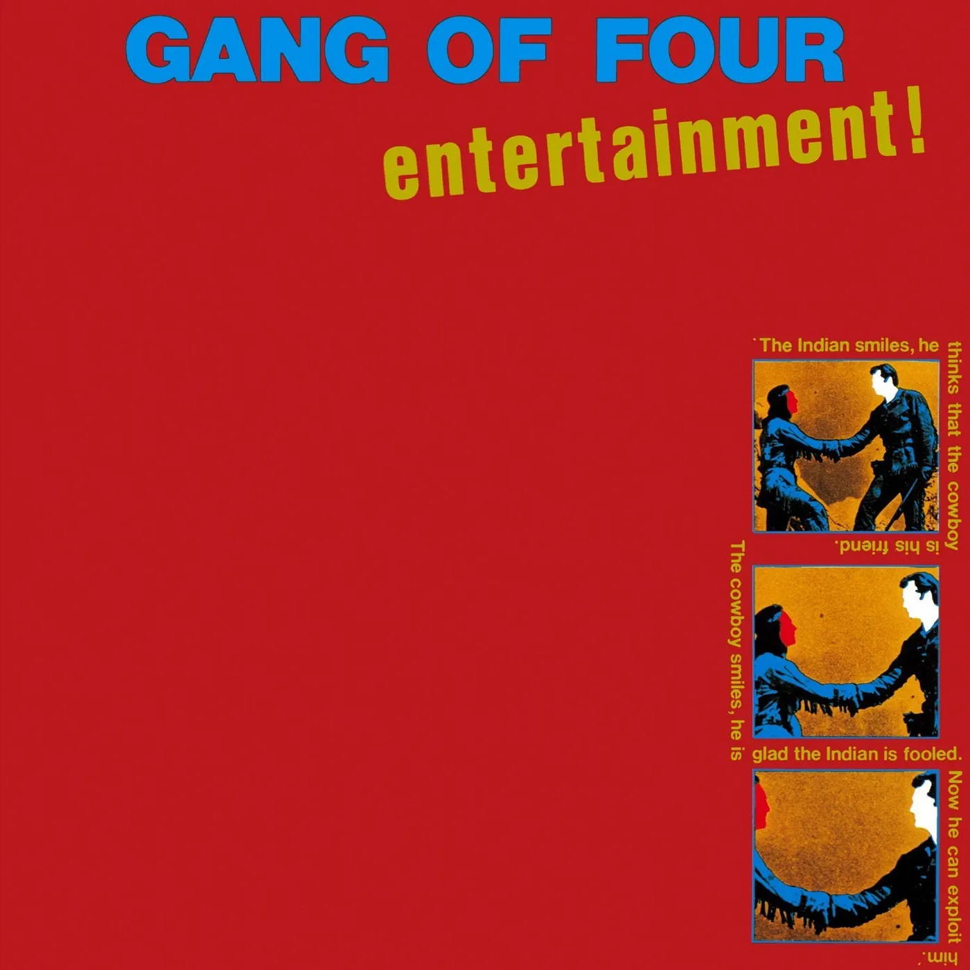 Gang Of Four ENTERTAINMENT Vinyl Record