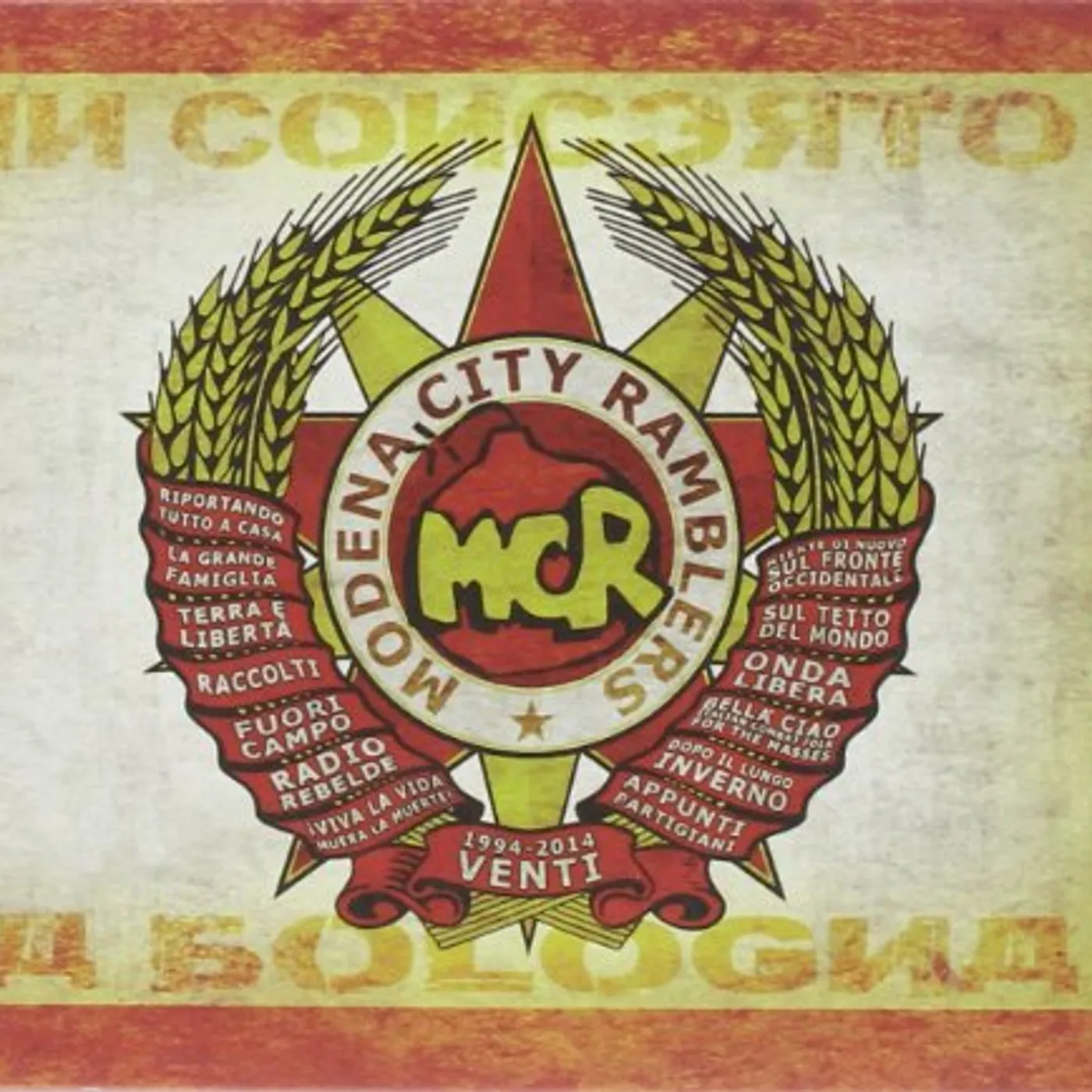 Modena City Ramblers VENTI-1994-14-LIVE CD