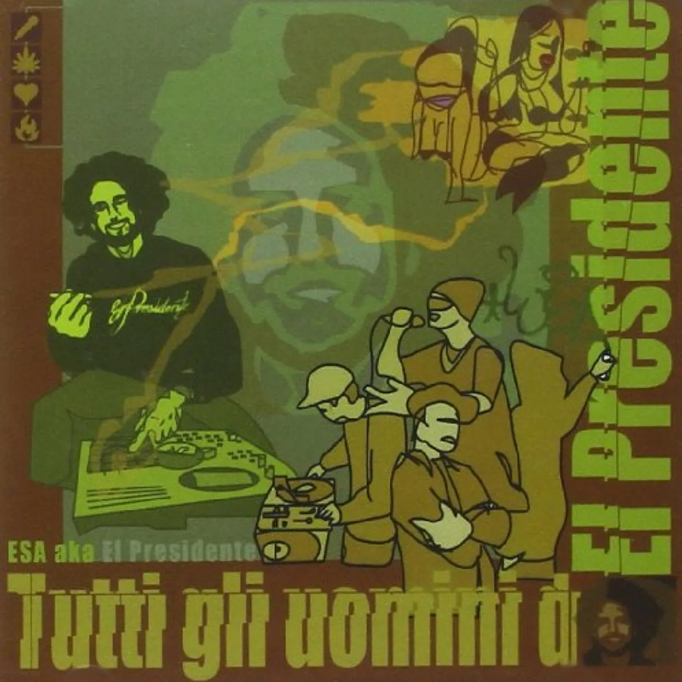 Esa AKA El Presidente TUTTI GLI UOMINI DEL PRESIDENTE CD