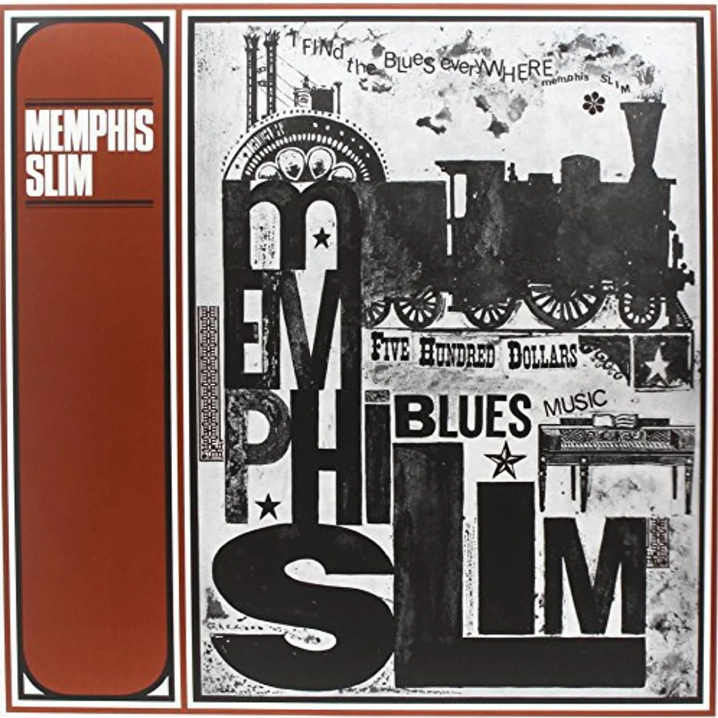 Memphis Slim FIVE HUNDRED DOLLARS Vinyl Record