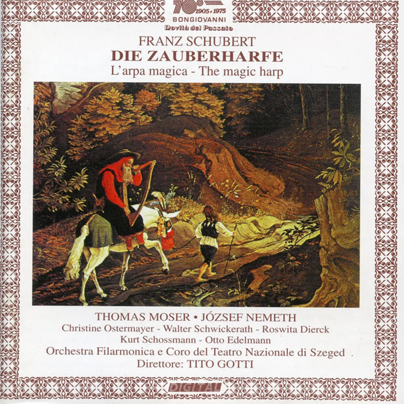 Schubert DIE ZAUBERHARFE CD