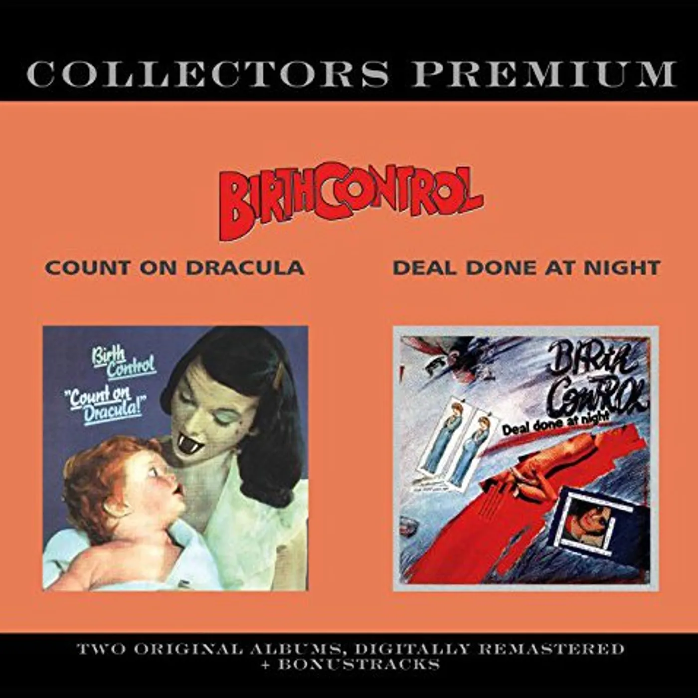 Birth Control COUNT ON DRACULA/DEAL DONE AT NIGHT CD