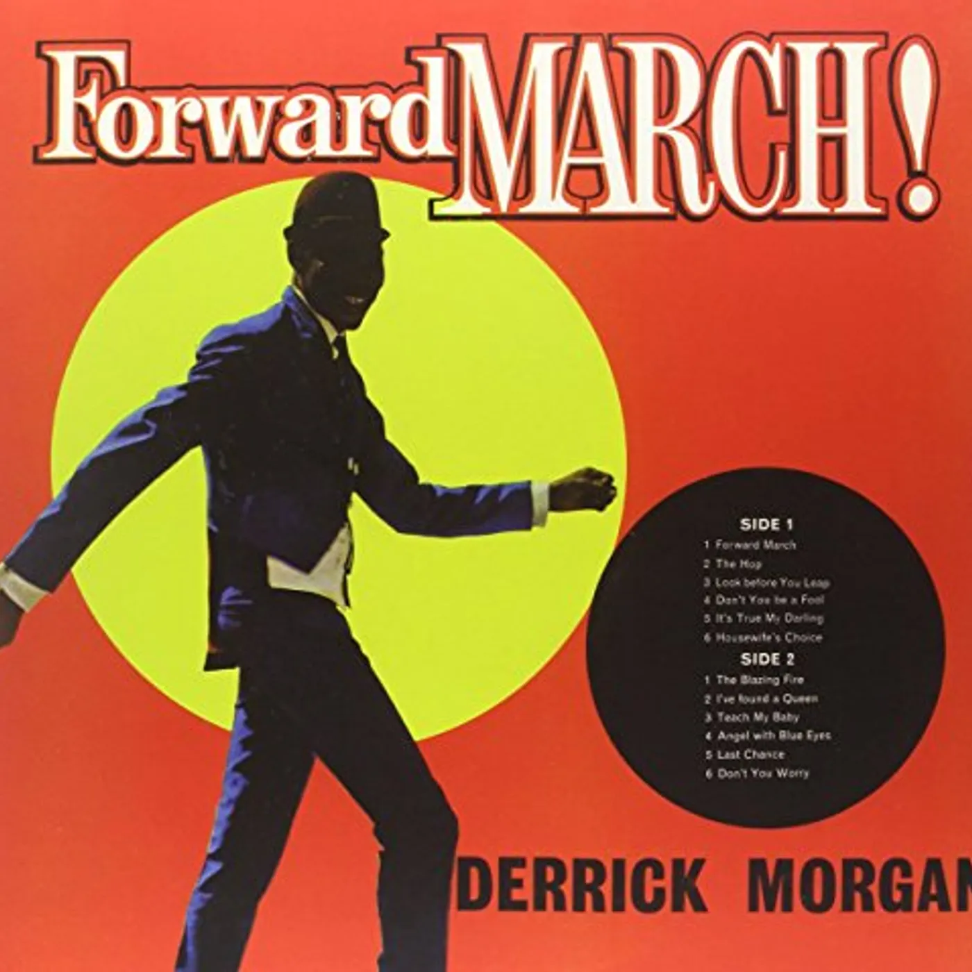 Derrick Morgan Forward March Vinyl Record