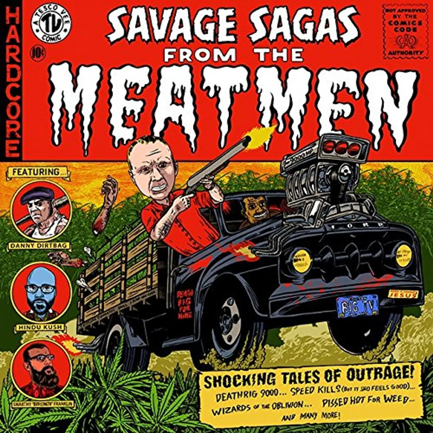 Savage Sagas From The Meatmen Vinyl Record