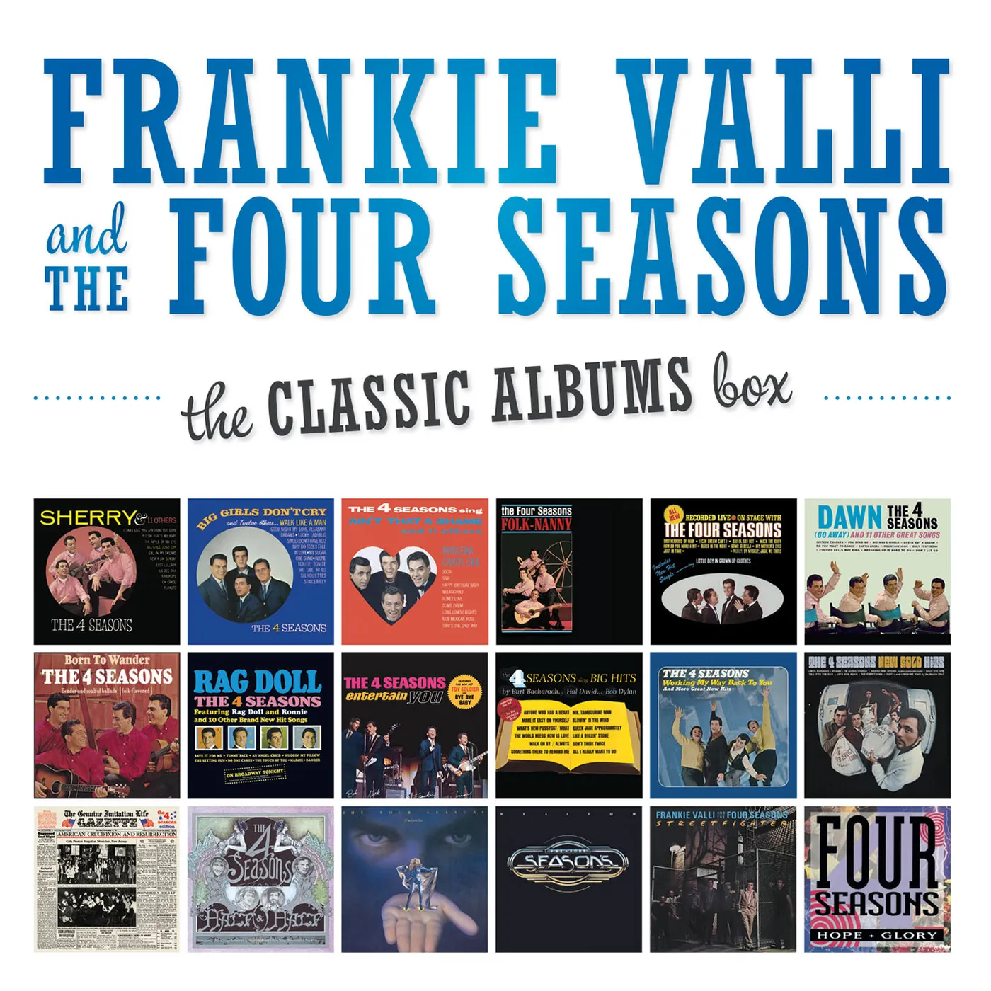 Frankie Valli & The Four Seasons CLASSIC ALBUMS BOX CD