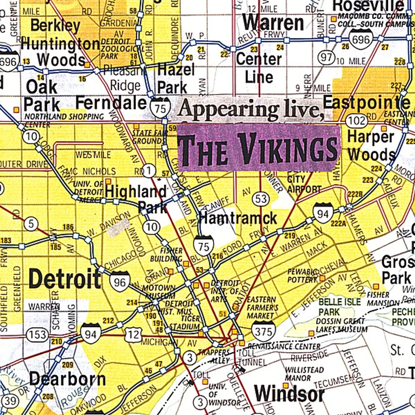 VIKINGS LIVE IN DETROIT CD