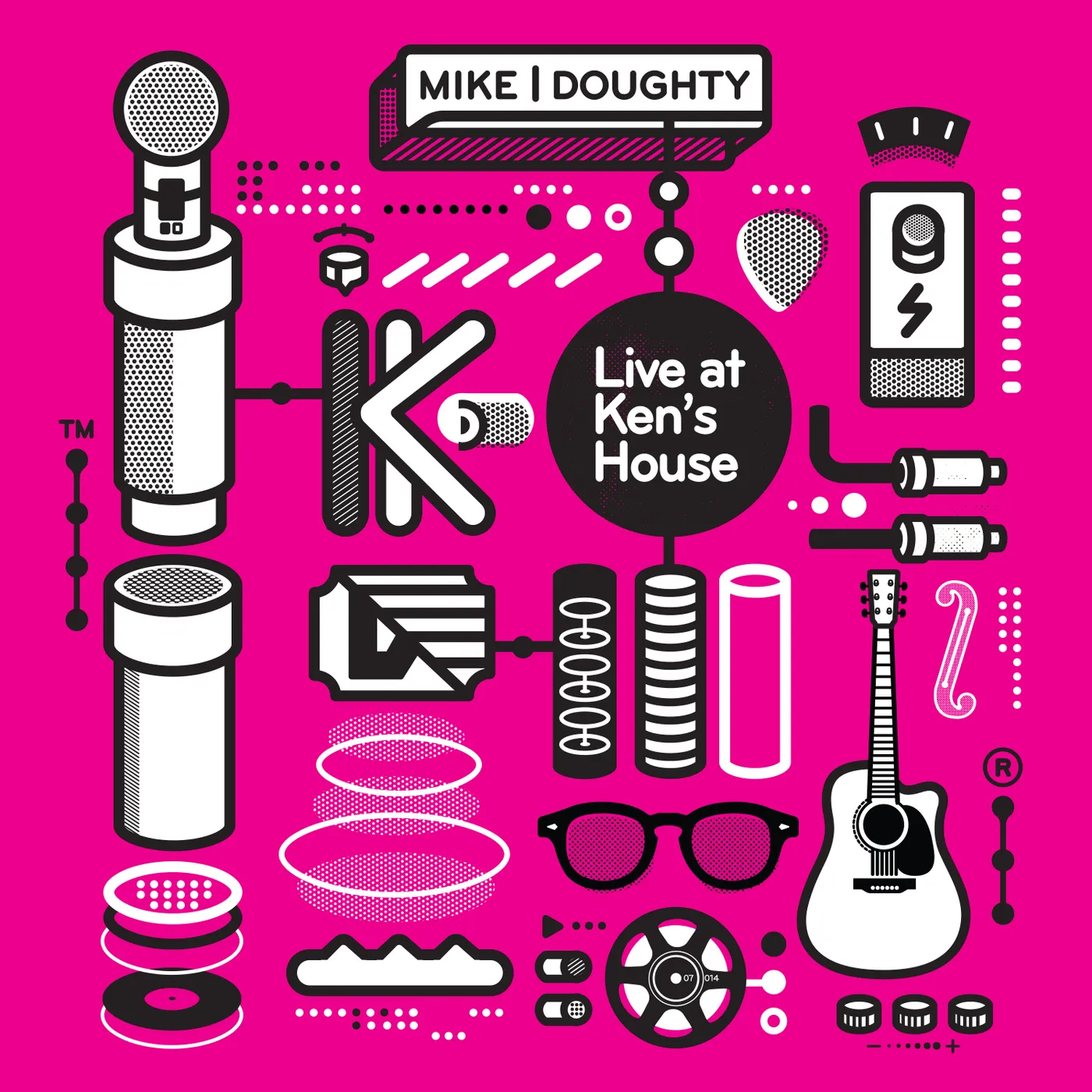 Mike Doughty LIVE AT KEN'S HOUSE CD