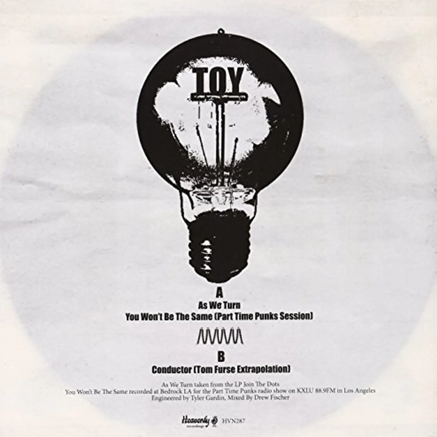 TOY As We Turn Vinyl Record