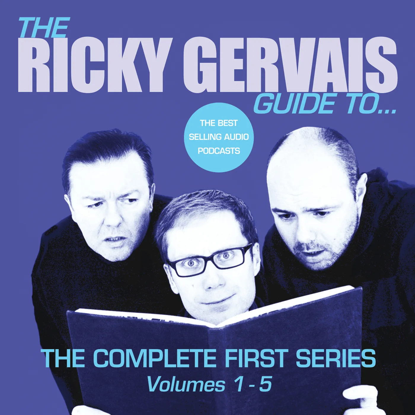 Ricky Gervais COMPLETE PODCASTS VOLUMES 1-5 CD