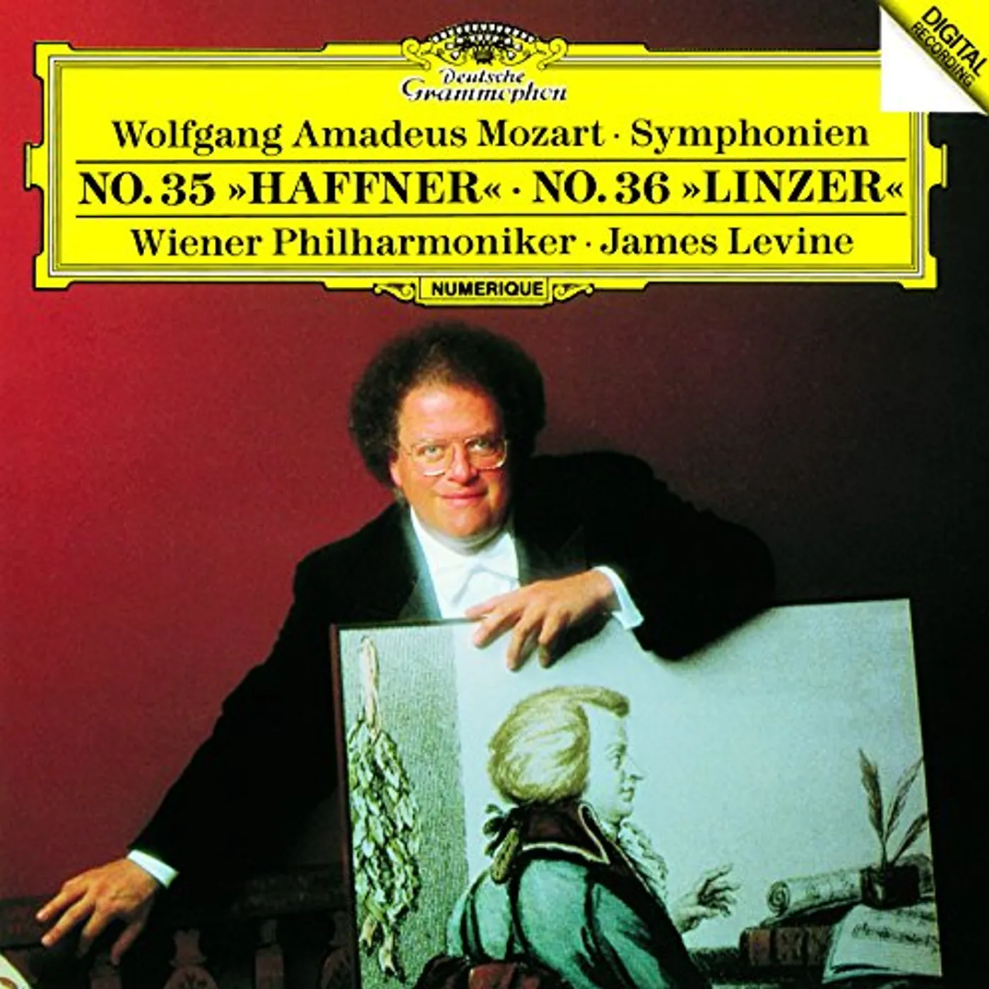 James Levine MOZART: SYMPHONIES NOS.35 'HAFFNER' CD