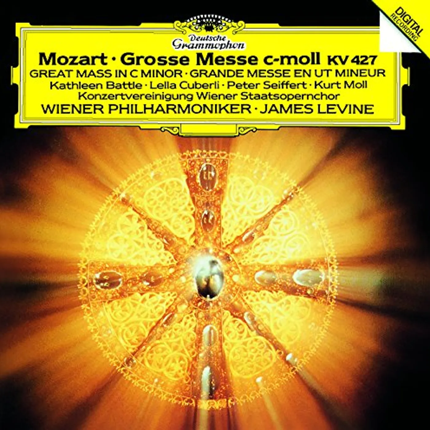 James Levine MOZART: GREAT MASS K.427 CD