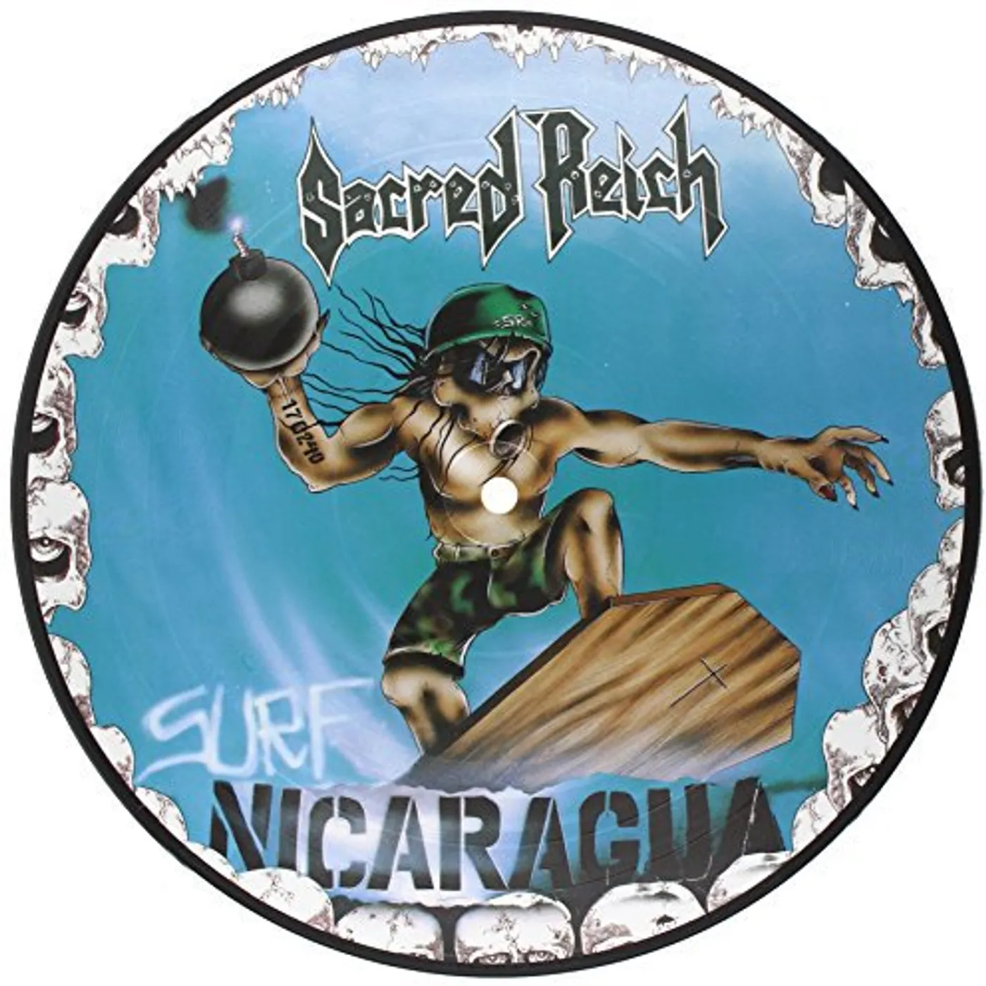 Sacred Reich SURF NICARAGUA-PICTURE Vinyl Record