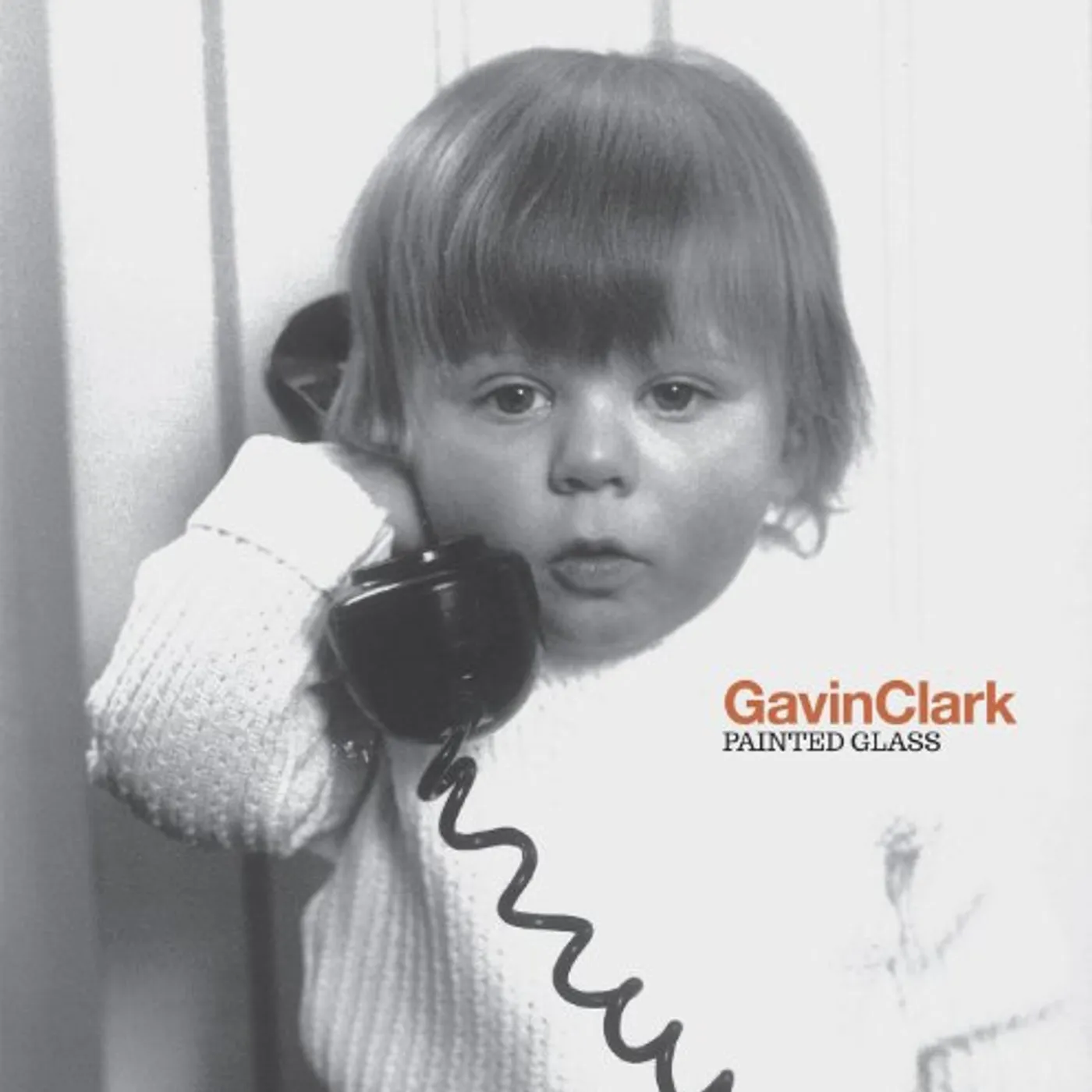 Gavin Clark Painted Glass Vinyl Record