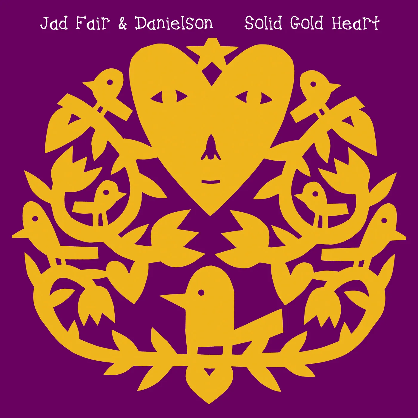 Jad Fair & Danielson SOLID GOLD HEART CD