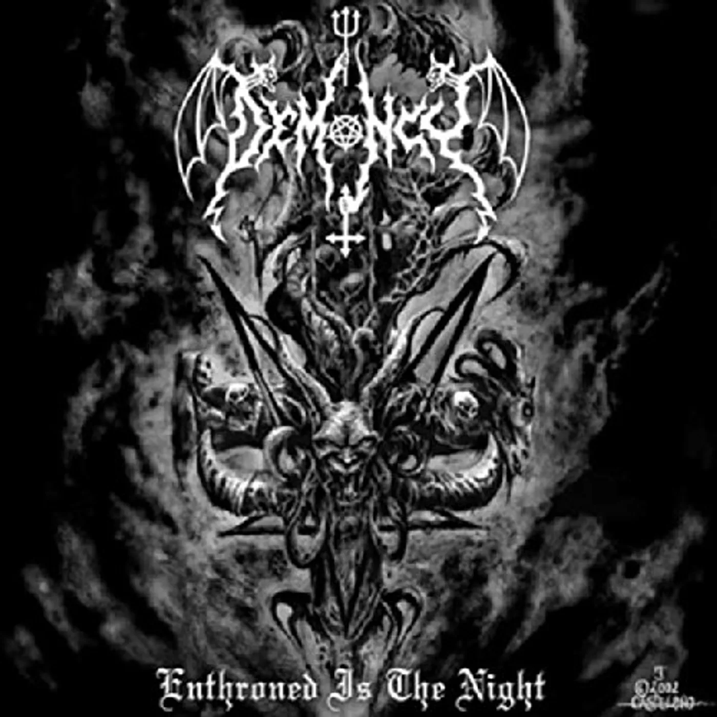 Demoncy Enthroned Is the Night Vinyl Record