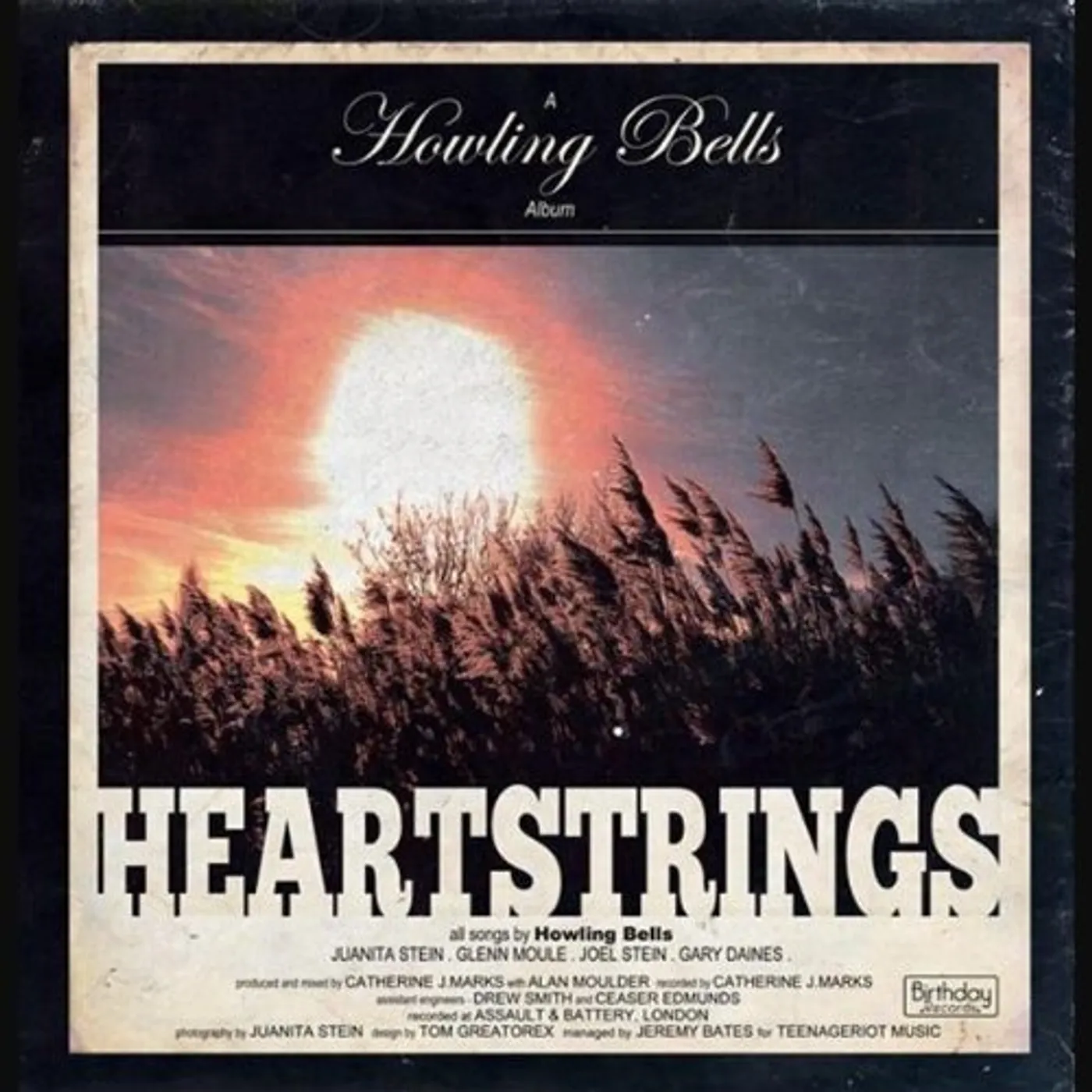 Howling Bells Heartstrings Vinyl Record