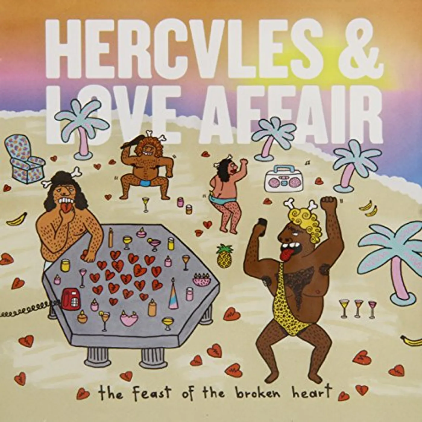 Hercules & Love Affair FEAST OF THE BROKEN HEART CD