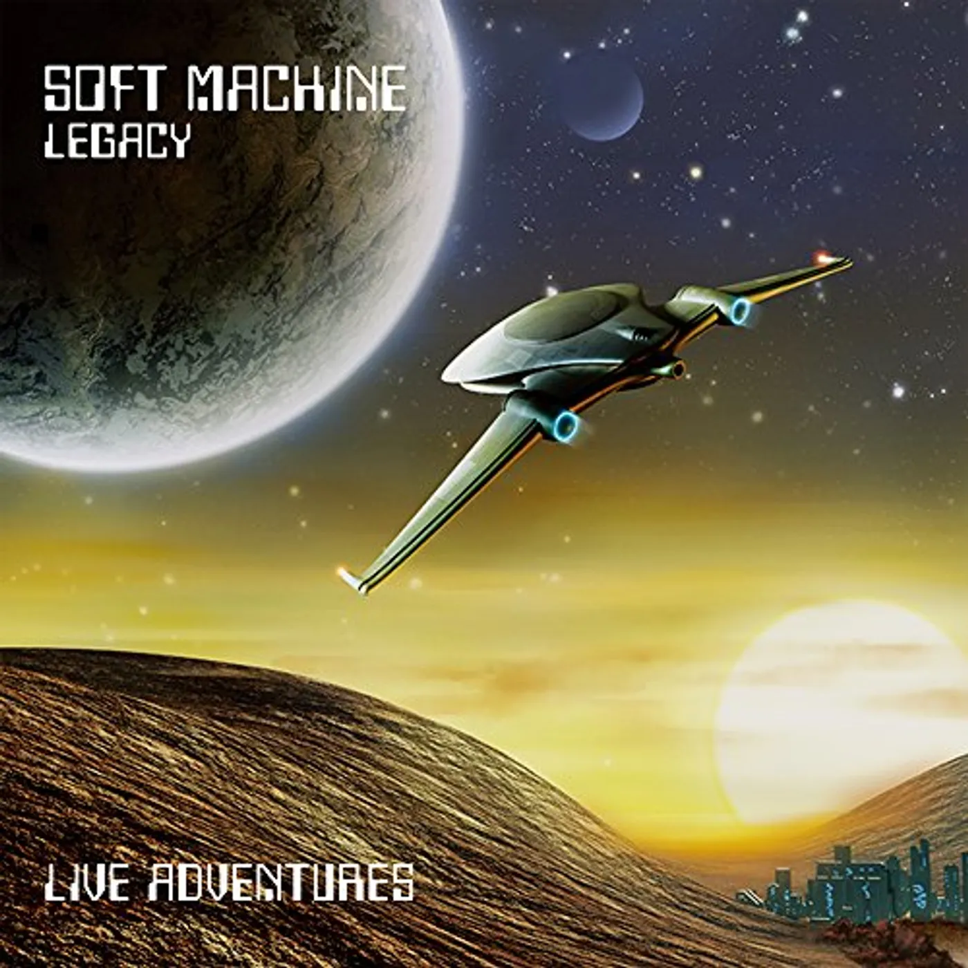 Soft Machine LIVE ADVENTURES CD
