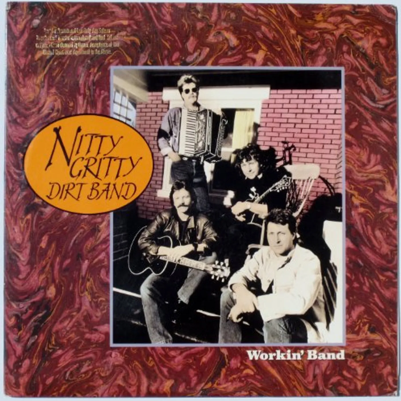 The Nitty Gritty Dirty Band WORKIN BAND Vinyl Record