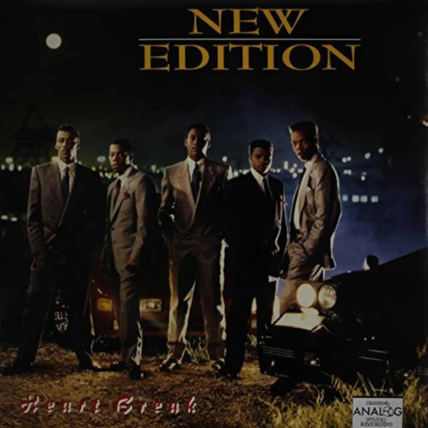 New Edition HEARTBREAK Vinyl Record