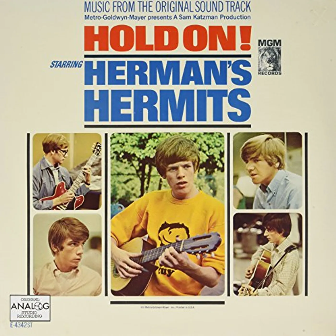 Herman's Hermits Hold On Vinyl Record
