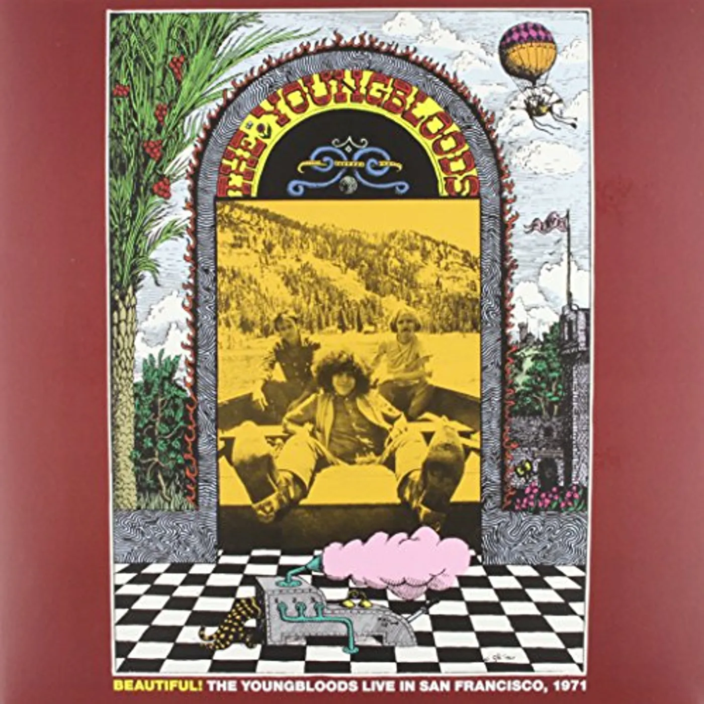 The Youngbloods BEAUTIFUL!LIVE IN SAN FRANCISCO 1971 Vinyl Record