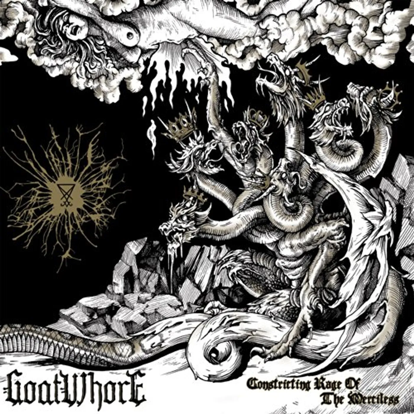 Goatwhore CONSTRICTING RAGE OF THE MERCILESS CD