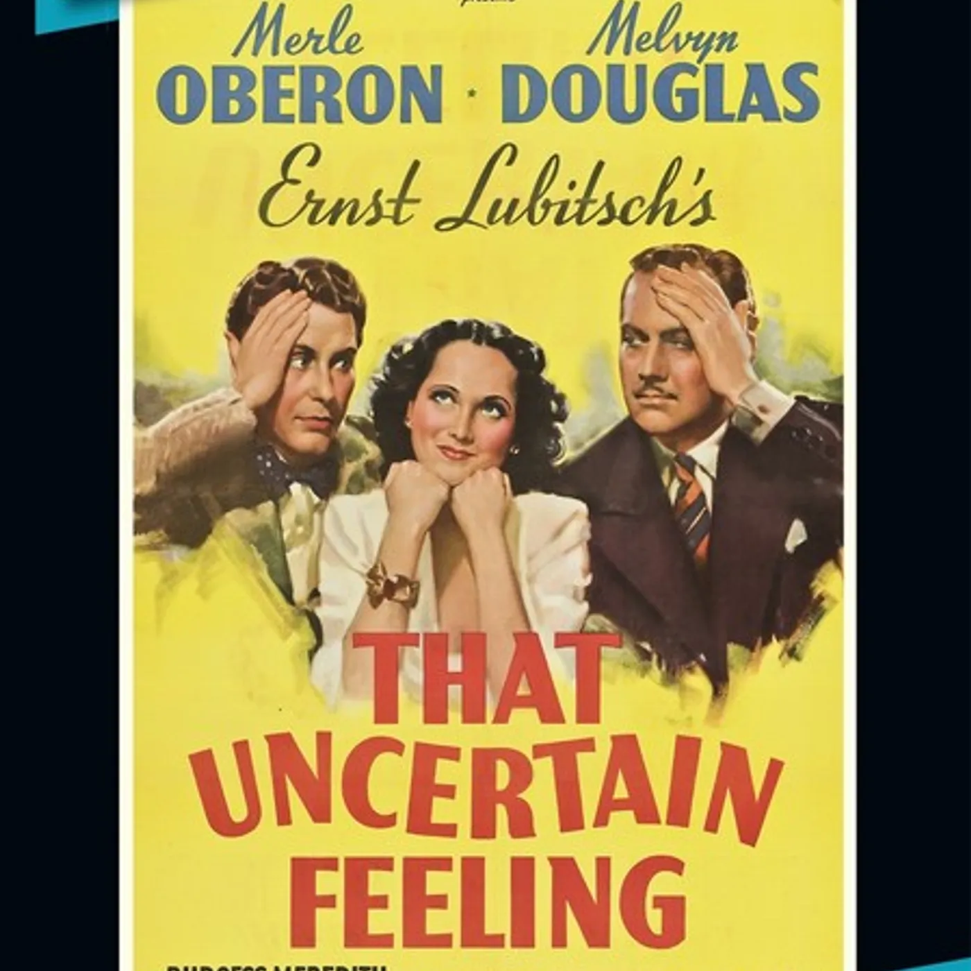 THAT UNCERTAIN FEELING DVD