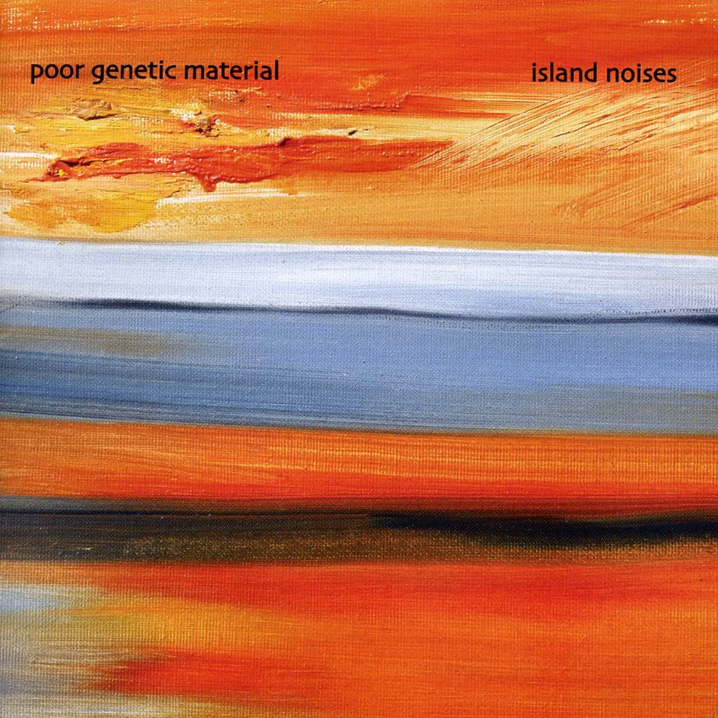 Poor Genetic Material ISLAND NOISES CD
