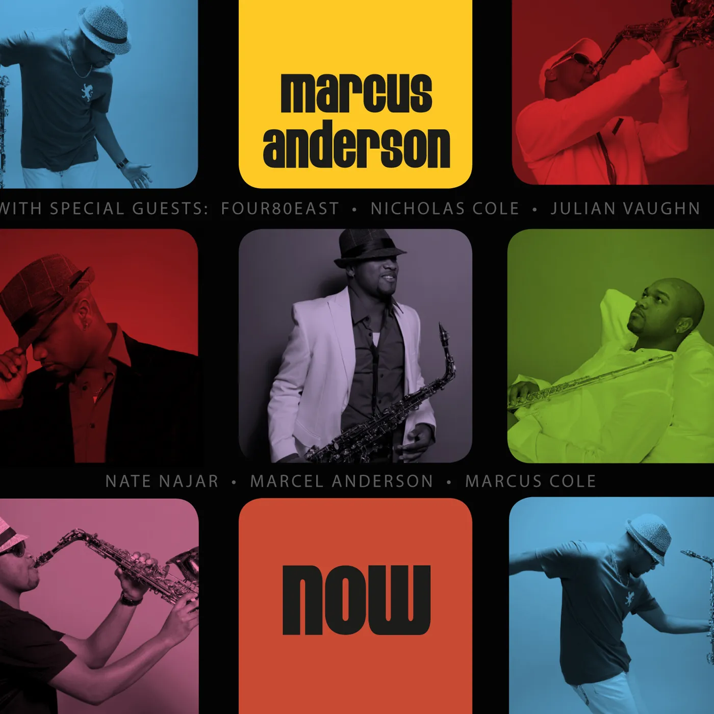 Marcus Anderson NOW CD