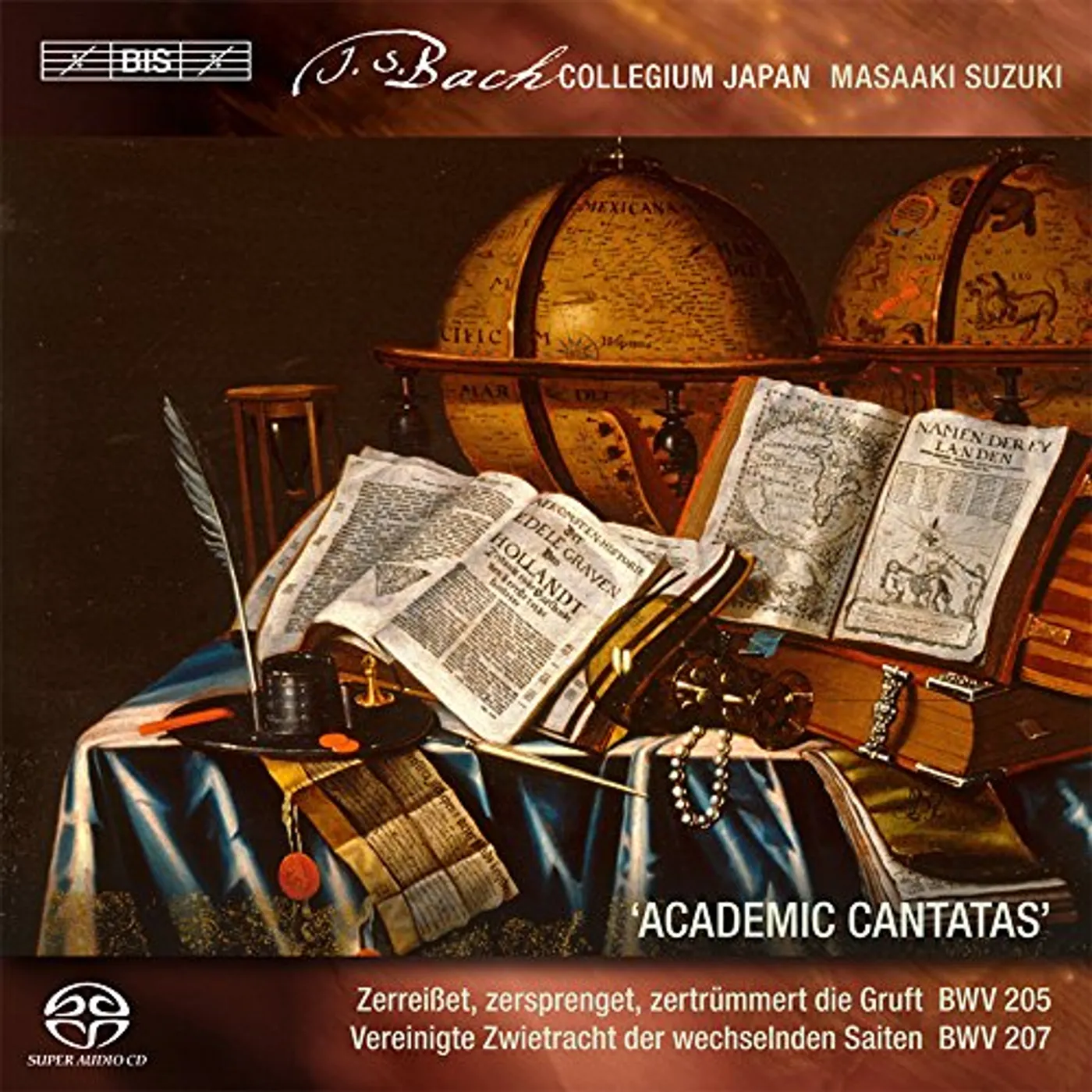 J.S. Bach SECULAR CANTATAS 4 CD Super Audio CD